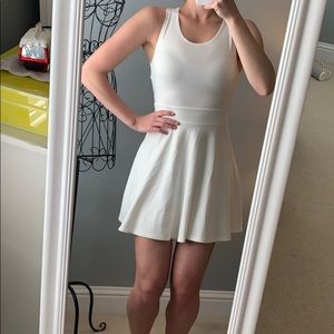 Cream LuLus dress